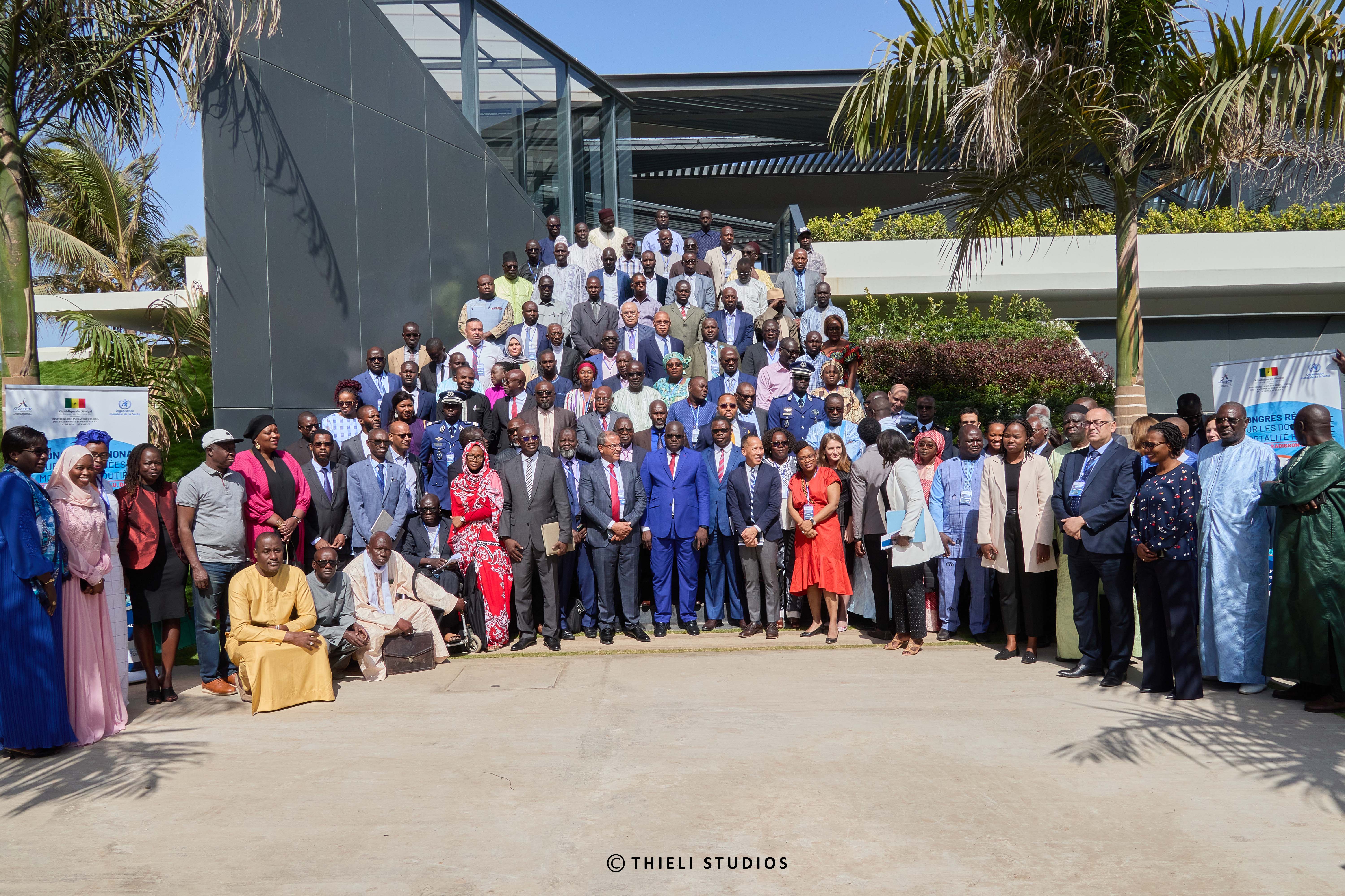 Family photo of Regional Road Safety Congress participants