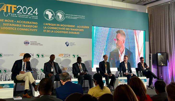 SSATP speaking at the session titled “Cities: Switching to Low Carbon Mobility to Make African Cities More Resilient – Moving Vehicles vs. Moving People?,”