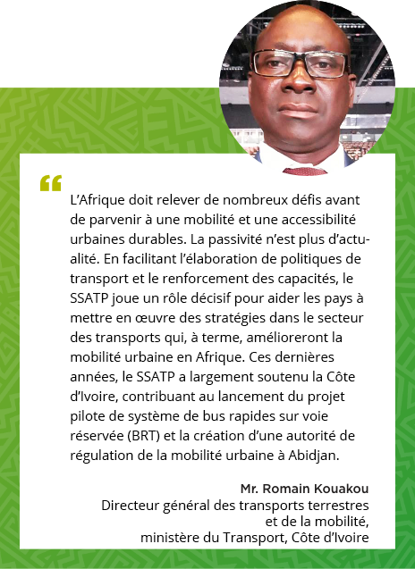 Testimonial of Mr. Romain Kouakou, Director General of Land Transport and Mobility, Ministry of Transport, Cote d’Ivoire