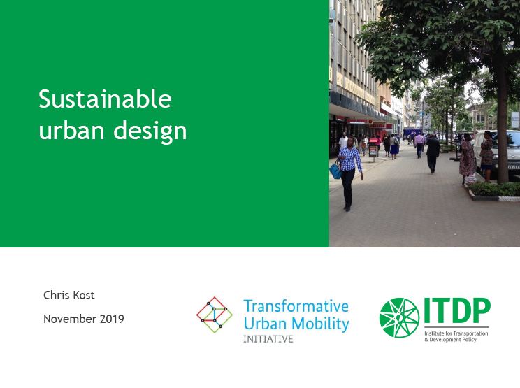 Sustainable Urban Design