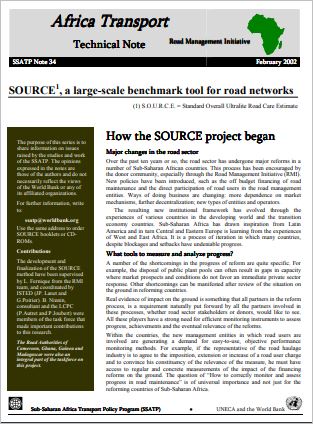 SOURCE (Standard Overall Ultralite Road Care Estimate), a large-scale benchmark tool for road networks