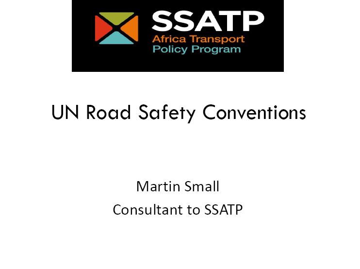 UN Road Safety Conventions