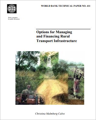 Options for Managing and Financing Rural Transport Infrastructure