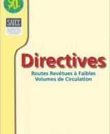 Directive de la CDAA sur des routes revêtues à faibles volumes de circulation