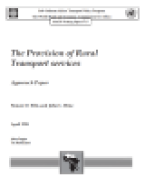 The Provision of Rural Transport Services