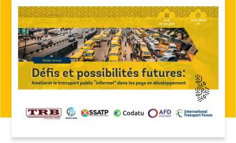 Atelier virtuel sur les transports publics « informels » dans les pays en développement