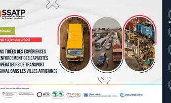 WEBINARE : Leçons tirées des expériences de renforcement des capacités des opérateurs de transport artisanal dans les villes africaines