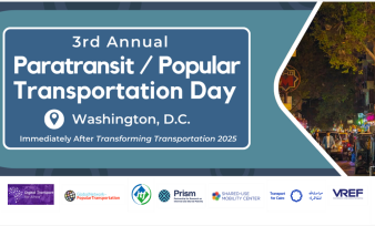 The 3rd Paratransit / Popular Transportation Day at Transforming Transportation 2025