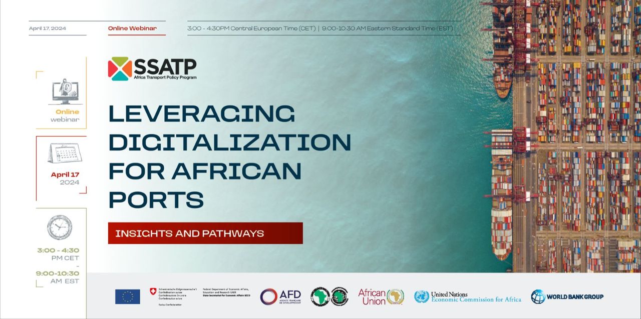 WEBINAR: Leveraging Digitalization for African Ports - Insights and Pathways