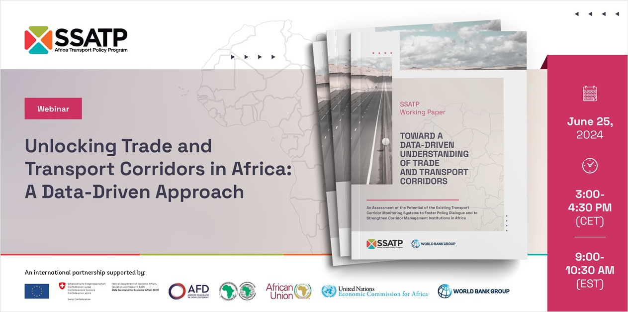 WEBINAR: Unlocking Trade & Transport Corridors in Africa: A Data-Driven Approach